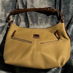 Medium size leather, Dooney, and Bourke purse